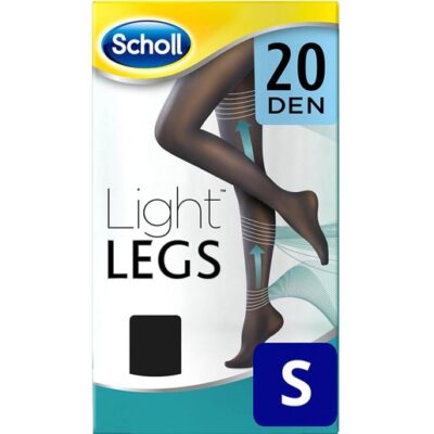 Dr Scholl Light Legs Καλσόν Διαβαθμισμένης Συμπίεσης 20 DEN Μαύρο Χρώμα 1τμχ