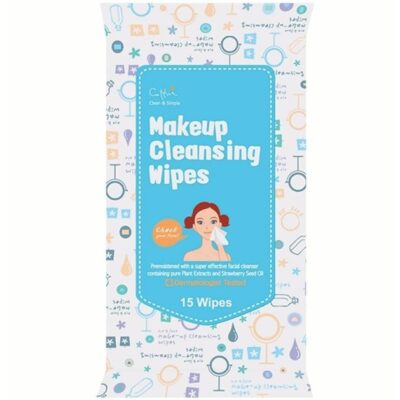 Vican Cettua Make up Cleansing Wipes Μαντηλάκια Καθαρισμού και Αφαίρεσης Μακιγιάζ