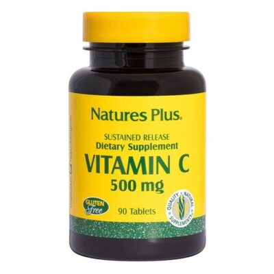 Nature's Plus Vitamic C 500mg Συμπλήρωμα Διατροφής για Ενίσχυση του Ανοσοποιητικού 90 tabs