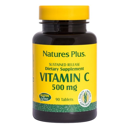 Nature's Plus Vitamic C 500mg Συμπλήρωμα Διατροφής για Ενίσχυση του Ανοσοποιητικού 90 tabs
