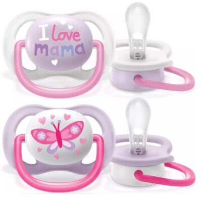 Avent Ultra Air Ελαφριά Πιπίλα για να Αναπνέει το Δέρμα του Μωρού