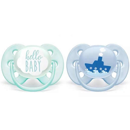 Avent Ultra Soft 0-6m SCF222/01 2 Τεμάχια
