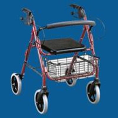 John's ROLLATOR ΤΡΟΧΗΛΑΤΟΣ ΠΕΡΙΠΑΤΗΤΗΡΑΣ (4 ΡΟΔΕΣ) 24104
