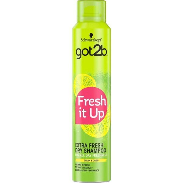 Schwarzkopf Got2b Dry Shampoo Instant Refresh Extra Fresh Ξηρό Σαμπουάν για Καθαρισμό