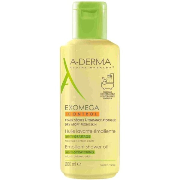 Exomega Control Huile Nettoyante 200ml - A-derma