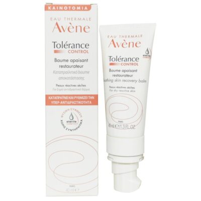 Avene Tolerance Control Baume Apaisant Restaurateur Καταπραϋντικό Βάλσαμο Αποκατάστασης για Ξηρό Αντιδραστικό Δέρμα 40ml