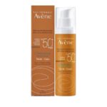 Avene Eau Thermale Cleanance Solaire Tinted SPF50+ Αντηλιακό Γαλάκτωμα Με Χρώμα Για Λιπαρή & Με Τάση Ακμής Επιδερμίδα 50ml