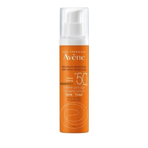 Avene Solaire Anti-Age Teinte Spf50+ Αντηλιακή Αντιγηραντική Κρέμα Προσώπου με Χρώμα 50ml
