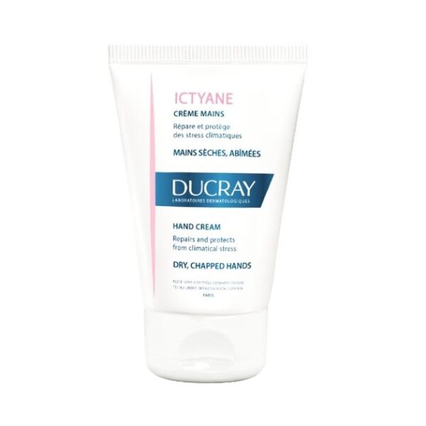 Ducray Ictyane Crème Mains Κρέμα Χεριών για Ξηρά & Τραυματισμένα Χέρια 50ml