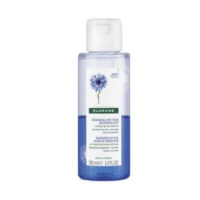 Klorane Demaquillant Yeux Waterproof au Bleuet Apaisant 100ml