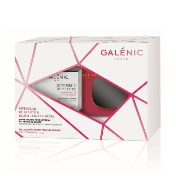 Galenic Πακέτο Προσφοράς Diffuseur De Beaute Radiance Booster 50ml & Δώρο Teint Lumiere Blush Creme Rose 5gr & Νεσεσέρ