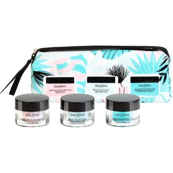Galenic Set Diffuseur De Bauté Booster Λάμψης 15ml & Masques De Beaute Quenching Hydrating Mask 15ml & Beauté De Nuit 15ml