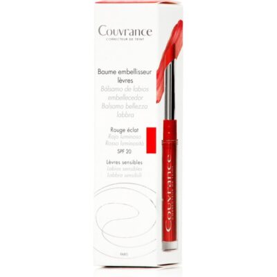 Avene Couvrance Baume Embellisseur Levres Spf20 Λαμπερό Κόκκινο 3gr