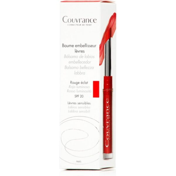 Avene Couvrance Baume Embellisseur Levres Spf20 Λαμπερό Κόκκινο 3gr