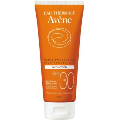 Avene Lait High Protection Spf30 Αντηλιακό Γαλάκτωμα για την Ευαίσθητη Επιδερμίδα του Σώματος 100ml Promo -30%