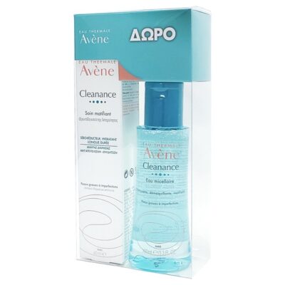Avene Promo Cleanance Soin Matifiant 40ml & Δώρο Cleanance Eau Micellaire 100ml