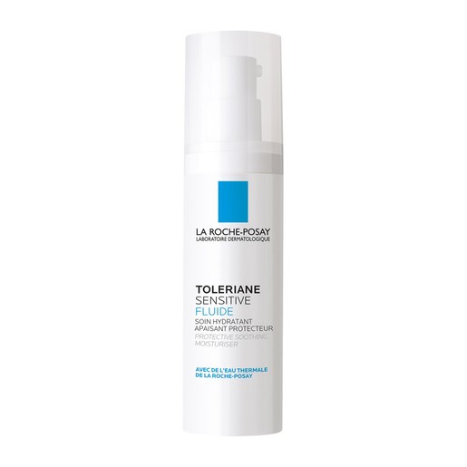 La Roche-Posay Toleriane Sensitive Fluide Λεπτόρρευστη Ενυδατική Κρέμα Προσώπου με Πρεβιοτικά 40ml
