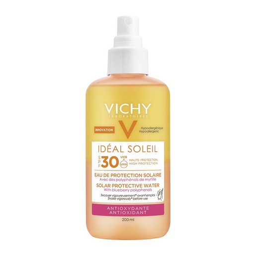Vichy Ideal Soleil Solar Protective Water With Blueberry Polyphenols Spf30