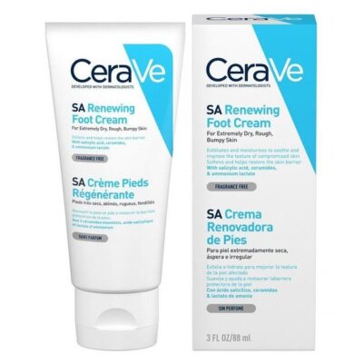CeraVe SA Renewing Foot Cream Αναπλαστική Κρέμα Ποδιών για Πολύ Ξηρό