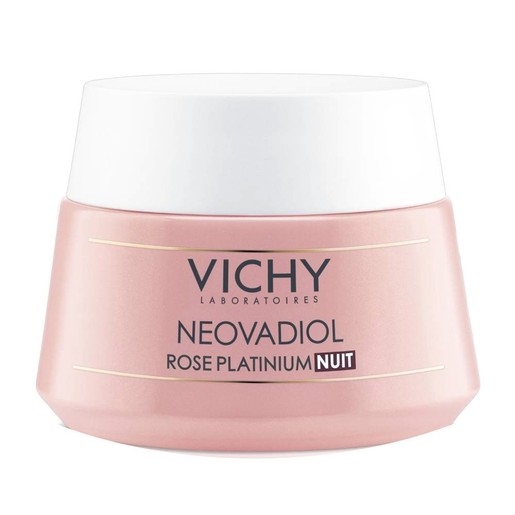Vichy Neovadiol Rose Platinium Nuit Φροντίδα Νύχτας από την Εμμηνόπαυση & Μετά για Αναζωογόνηση & Τόνωση της Επιδερμίδας 50ml