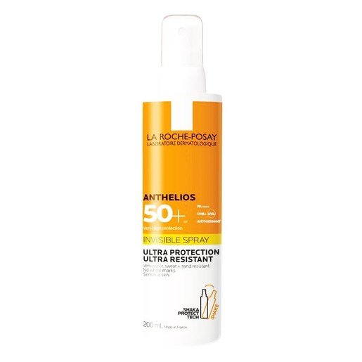 La Roche Posay Anthelios Invisible Shaka Spray Ultra Protection Spf50 Προσφέρει Πολύ Υψηλή Προστασία Ευρέως Φάσματος 200ml