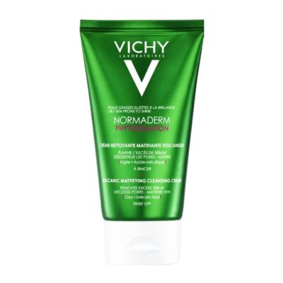 Vichy Normaderm Phytosolution Volcanic Mattifying Cleansing Cream Για Εντατικό Καθαρισμό και ματ Αποτέλεσμα 125ml