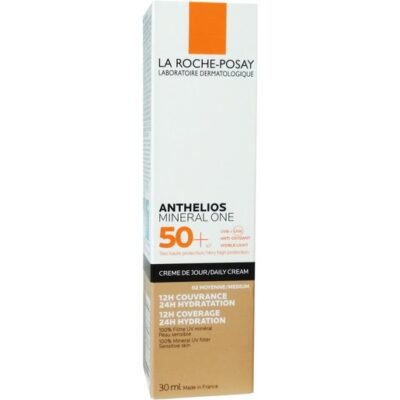 La Roche-Posay Anthelios Mineral One Spf50+ Αντηλιακή Ενυδατική Κρέμα με Χρώμα Πολύ Υψηλής Προστασίας για Ματ Αποτέλεσμα 30ml