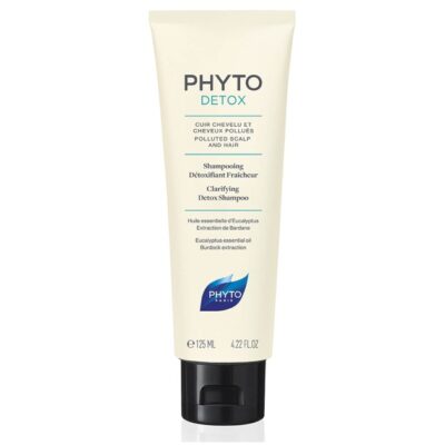 Phyto Detox Clarifying Detox Shampoo Καθαριστικό Αποτοξινωτικό Σαμπουάν που Απομακρύνει Ρύπους από Μαλλιά & Τριχωτό 125ml