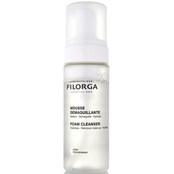 Filorga Mousse Damaquillante Αφρός Καθαρισμού-Ντεμακιγιάζ Προσώπου Ματιών Εμπλουτισμένος με Υαλουρονικό Οξύ για Ενυδάτωση 150ml
