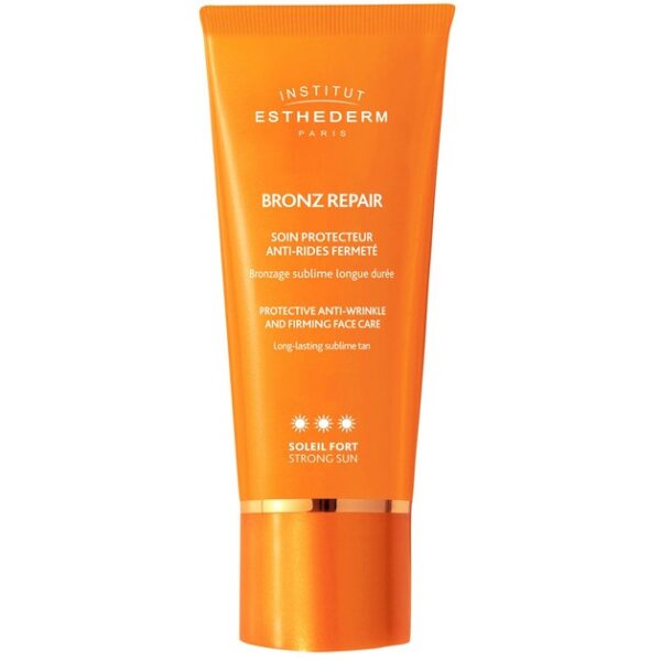 Institut Esthederm Bronz Repair Strong Sun Βελτιστοποιεί το Φυσικό Μαύρισμα Ενώ Διορθώνει τις Ρυτίδες 50ml