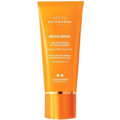 Institut Esthederm Bronz Repair Moderate Sun Βελτιστοποιεί το Φυσικό Μαύρισμα Ενώ Διορθώνει τις Ρυτίδες 50ml