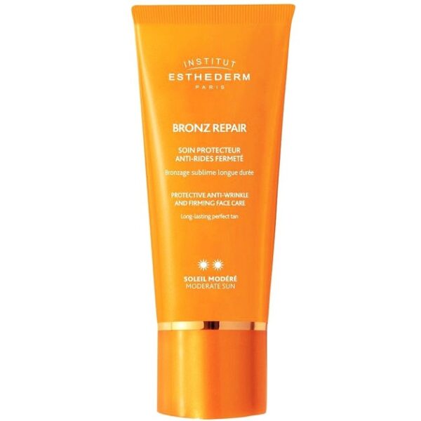 Institut Esthederm Bronz Repair Moderate Sun Βελτιστοποιεί το Φυσικό Μαύρισμα Ενώ Διορθώνει τις Ρυτίδες 50ml
