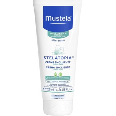 Mustela Stelatopia Creme Emolliente Μαλακτική Κρέμα για Βρεφική Ατοπική Δερματίτιδα Πλούσιας Υφής 200ml
