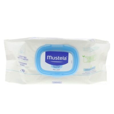 Mustela Bebe Lingettes Nettoyantes Μωρομάντηλα 70 τμχ