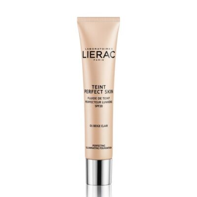 Lierac Teint Perfect Skin Perfecting Illuminating Fluid Spf20 Dermo-Make Up Διορθωτικό Υγρό Make Up για Φυσικό Αποτέλεσμα 30ml