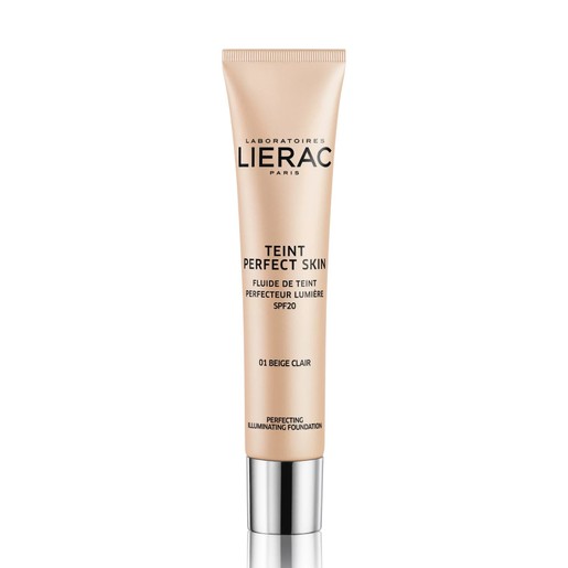 Lierac Teint Perfect Skin Perfecting Illuminating Fluid Spf20 Dermo-Make Up Διορθωτικό Υγρό Make Up για Φυσικό Αποτέλεσμα 30ml