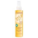 Caudalie Milky Sun Spray Spf50 Αντηλιακό Spray Πολύ Υψηλής Προστασίας για Πρόσωπο Σώμα 75ml
