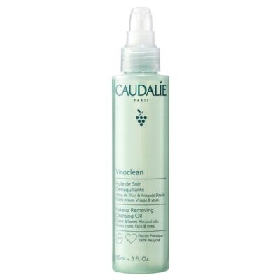 Caudalie Vinoclean Makeup Removing Cleansing Oil Έλαιο Ντεμακιγιάζ & Καθαρισμού Προσώπου Ματιών Όλοι οι Τύποι Επιδερμίδας 150ml