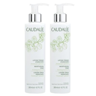 Caudalie Πακέτο Προσφοράς Moisturizing Toner Τονωτική-Ενυδατική Λοσιόν Προσώπου & Ματιών 2x200ml