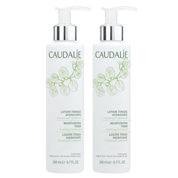 Caudalie Πακέτο Προσφοράς Moisturizing Toner Τονωτική-Ενυδατική Λοσιόν Προσώπου & Ματιών 2x200ml