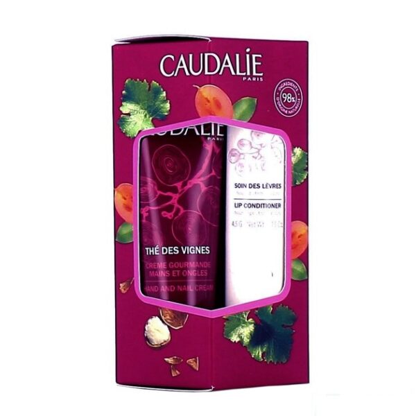 Caudalie Πακέτο Προσφοράς Duo Lip Conditioner 4.5g & The Des Vignes Hand and Nail Cream 30ml