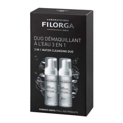 Filorga Duo Mousse Demaquillante 3 in 1 Απαλός Αφρός Καθαρισμού Τριπλής Δράσης 2 x 150ml