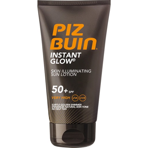 Piz Buin Instant Glow Skin Illuminating Sun Lotion Spf50+ 150ml