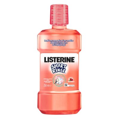 Listerine Smart Rinse Berry Φθοριούχο Στοματικό Διάλυμα για Παιδιά 250ml