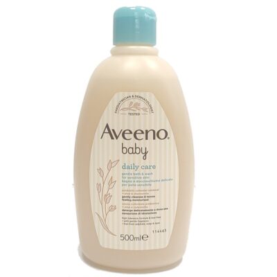 Aveeno Baby Daily Care Gentle Bath & Wash Απαλό Βρεφικό Καθαριστικό Σώματος 500ml