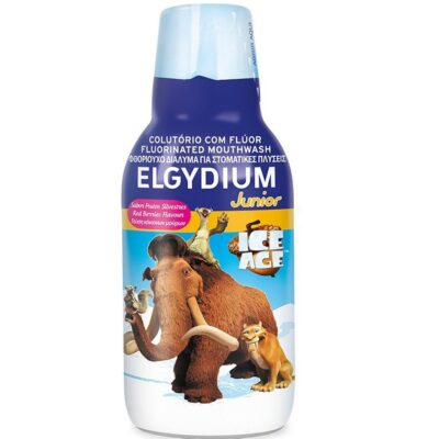 Elgydium Junior Mouthwash Ice Age 7/12 Ετών
