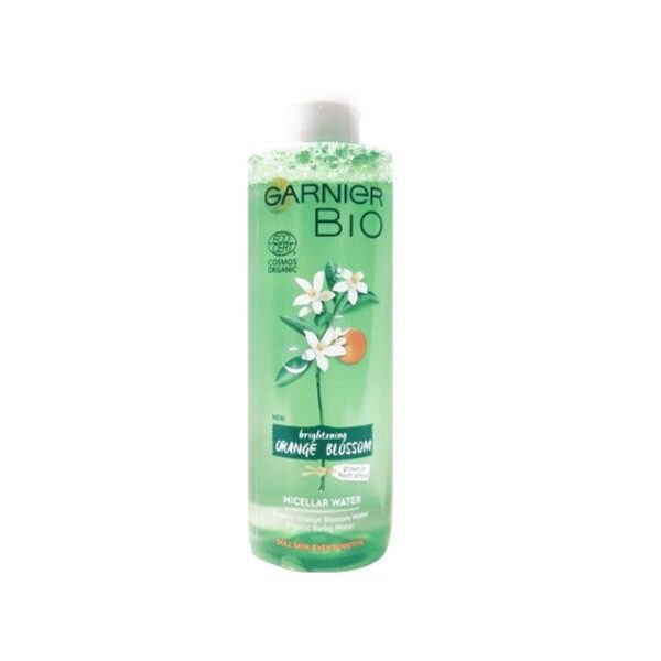 Garnier Bio Brightening Organic Orange Blossom Micellar Water Νερό Ντεμακιγιάζ με Βιολογικό Νερό Άνθους Πορτοκαλιού 400ml