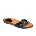 Scholl Shoes Bahamais Noir Γυναικεία Ανατομικά Παπούτσια Χαρίζουν Σωστή Στάση & Φυσικό Χωρίς Πόνο Βάδισμα 1 Ζευγάρι