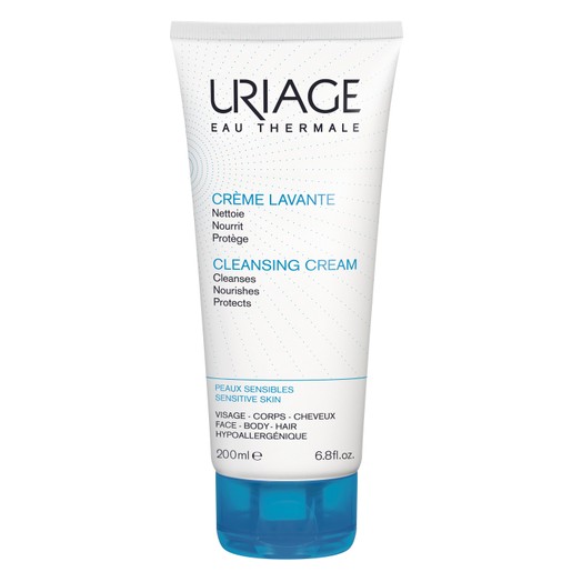 Uriage Eau Thermale Cleansing Cream Κρέμα Καθαρισμού Περιποίησης και Ντεμακιγιάζ 200ml