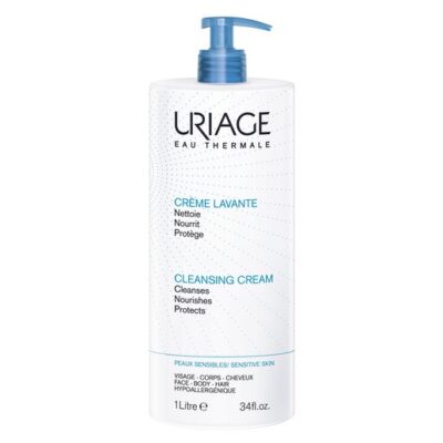 Uriage Eau Thermale Cleansing Cream για Καθαρισμό και Θρέψη με Υπέροχο Άρωμα 1Lt